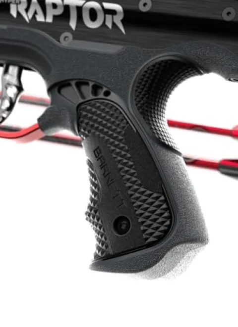 BARNETT Hyper Raptor Crossbow Package with 4×36 Scope, 3 HyperFlite Arrows Black