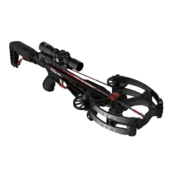 BARNETT Hyper Raptor Crossbow Package with 4×36 Scope, 3 HyperFlite Arrows Black