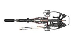 BARNETT HyperTac 420 Crossbow Package with 1.5-5×32 Scope, 3 Arrows, Quiver Mossy Oak Elements Terra
