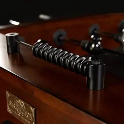 Barrington Billiards 56″ Allendale Collection Foosball Table Dark Wood Brown/Black