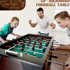 Barrington Billiards 58 inch Richmond Foosball Table Dark Brown