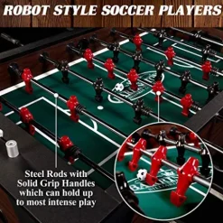 Barrington Billiards 58 inch Richmond Foosball Table Dark Brown