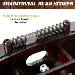 Barrington Billiards Foosball Coffee Table Wood Grain