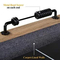 Barrington Billiards 9ft Wentworth Shuffleboard Table with Black Playfield