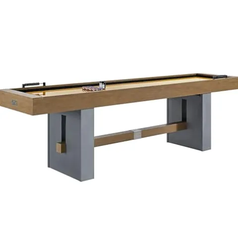 Barrington Billiards Urban Shuffleboard Table Gray/Brown