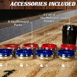 Barrington Billiards Webster Shuffleboard Table Gray