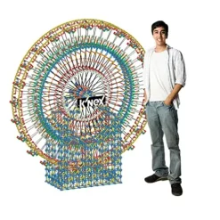 Basic Fun K’NEX Thrill Rides 6-Foot Ferris Wheel Multicolor