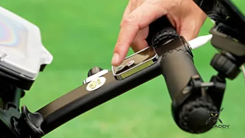 BAT-CADDY ELECTRIC GOLF CADDY X4R Advanced Lithium 36-Hole Golf Push Cart Phantom Black