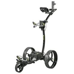 BAT-CADDY ELECTRIC GOLF CADDY X8R Sealed Lead 18-Hole Battery Powered Push Cart with Remote, Dual Motor, 9-Speeds, Reverse, Cruise Control, Anti-Tip Wheel, Downhill Control – Phantom Black