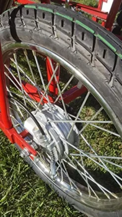 Beach Surrey Company Double Bench Surrey Bike Red