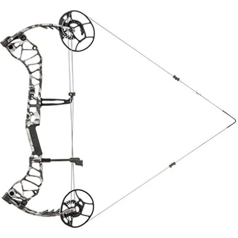 Bear Archery Divergent One Nation RH 60″ Bow Black & White