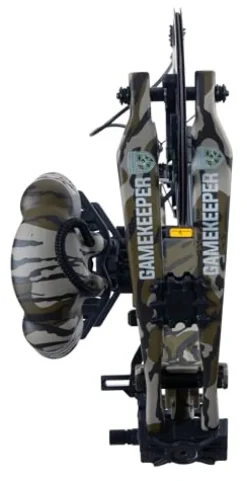 Bear Archery Gamekeeper Ready to Hunt Compound Bow Package 60 lb Draw Weight Right Hand Mossy Oak Bottomland