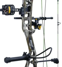 Bear Archery Gamekeeper Ready to Hunt Compound Bow Package 60 lb Draw Weight Right Hand Mossy Oak Bottomland