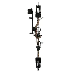 Bear Archery Prowess Ready to Hunt Compound Bow Package for Women and Youth Right Hand Mossy Oak Break Up Country DNA