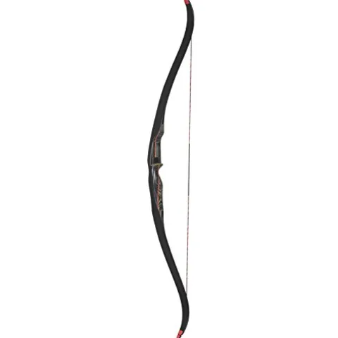 Bear Archery Super Grizzly Recurve Bow Right Hand Shedua With Black Stripe
