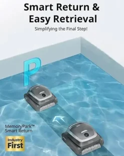 Beatbot AquaSense Cordless Robotic Pool Vacuum Ice Gray