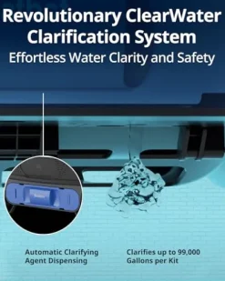 Beatbot iSkim Ultra Solar Robotic Pool Skimmer Silver Gray