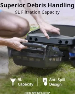 Beatbot iSkim Ultra Solar Pool Skimmer Robot Dark Blue