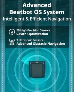 Beatbot iSkim Ultra Solar Pool Skimmer Robot Dark Blue