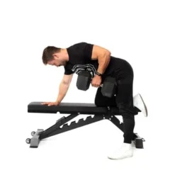 Bells of Steel Adjustable Weight Bench Black