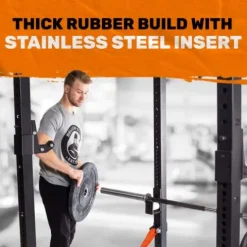 Bells of Steel Bumper Plates Black – 520 lb Olympic Weight Set – New Version