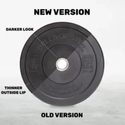 Bells of Steel Bumper Plates Black