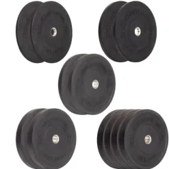 Bells of Steel Bumper Plates Black