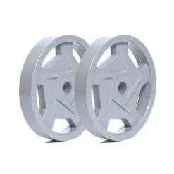 Bells of Steel Cast Iron Weight Plates – Mighty Grip Olympic Weight Plates Gray