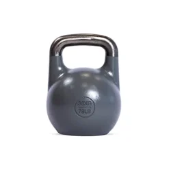Bells of Steel Competition Kettlebell – Commercial and Home Gym – Strength Training – 36 kg Grey