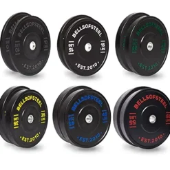 Bells of Steel Dead Bounce Conflict Bumper Plates – Olympic Weight Set