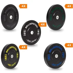 Bells of Steel Dead Bounce Conflict Bumper Plates – Olympic Weight Set