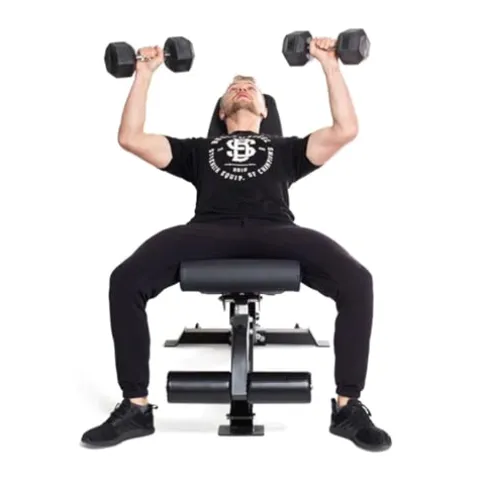 Bells of Steel Hex Dumbbells Set 5-50lb Rubber 10 Pairs