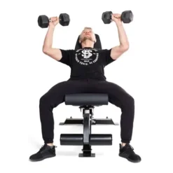 Bells of Steel Hex Dumbbells Set 55-80lb Rubber Medium Knurled