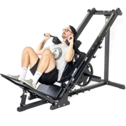 Bells of Steel Leg Press Hack Squat Machine Black