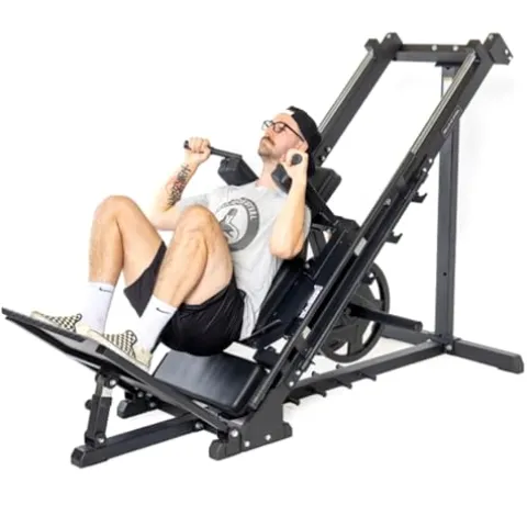 Bells of Steel Leg Press Hack Squat Machine Black