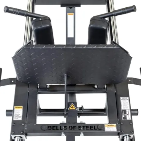 Bells of Steel Leg Press Hack Squat Machine Black