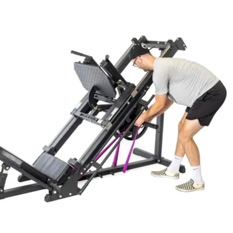 Bells of Steel Leg Press Hack Squat Machine Black