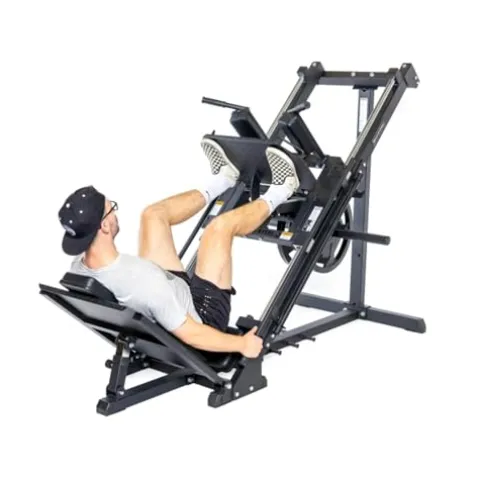 Bells of Steel Leg Press Hack Squat Machine Black