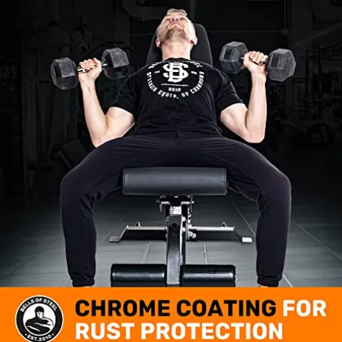 Bells of Steel Rubber Hex Dumbbells Set Black