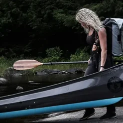 BENDING BRANCHES Navigator Hybrid Wood Versa-Lok Kayak Paddle Black