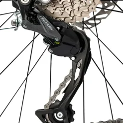 Benelli Bike 29” Carbon Mountain 18 Speed, Brake Disc, Light-Weight Hardtail Frame (Large) Yellow Black