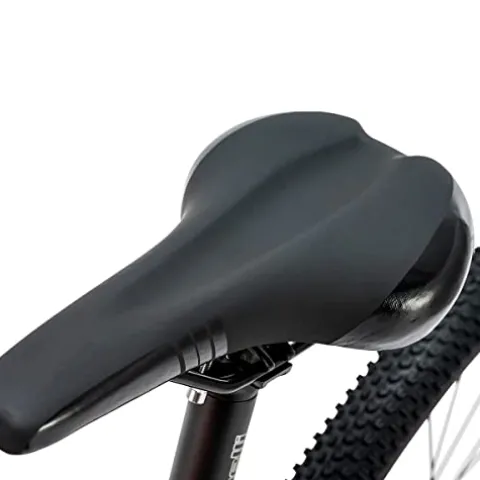 Benelli Bike 29” Carbon Mountain 18 Speed, Brake Disc, Light-Weight Hardtail Frame (Large) Yellow Black