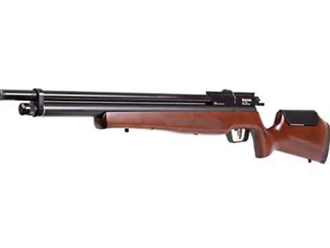 Benjamin Marauder BP22SAW .22-Caliber Pellet Semi-Auto PCP Multi-Shot Hunting Air Rifle Brown