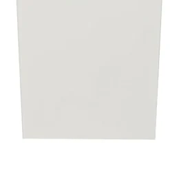 Benzara 32 Inch Tall Tapered Barrel Planter Vase with Hidden Insert White