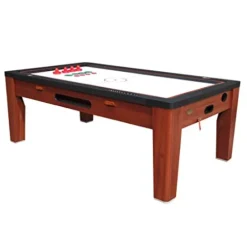 Berner Billiards 6 in 1 Multi Game Table Cherry Blue Green Red