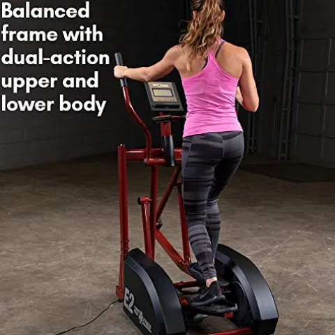 Best Fitness BFE2 Elliptical Trainer Machine Red