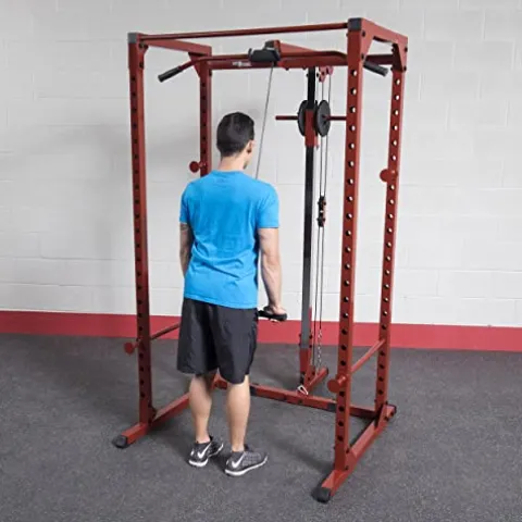 Best Fitness Power Rack Cage Package Red
