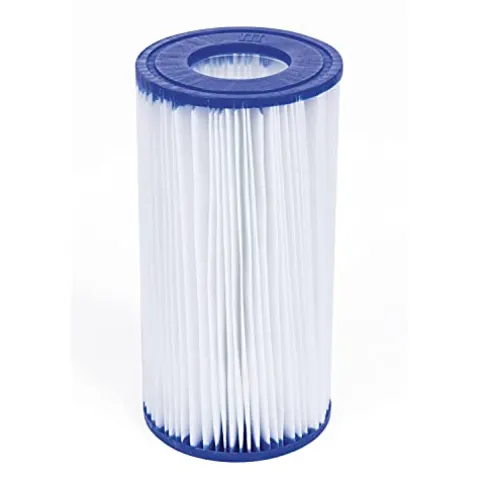 Bestway Above Ground Swimming Pool with Cleaning Kit Gray