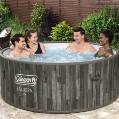 Bestway Coleman Napa AirJet Inflatable Hot Tub with EnergySense Cover