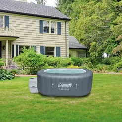 Bestway Coleman SaluSpa 140 Air Jet Inflatable Hot Tub Spa Gray